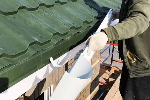 Gutter system improvement Richmond | Reformed Roofing